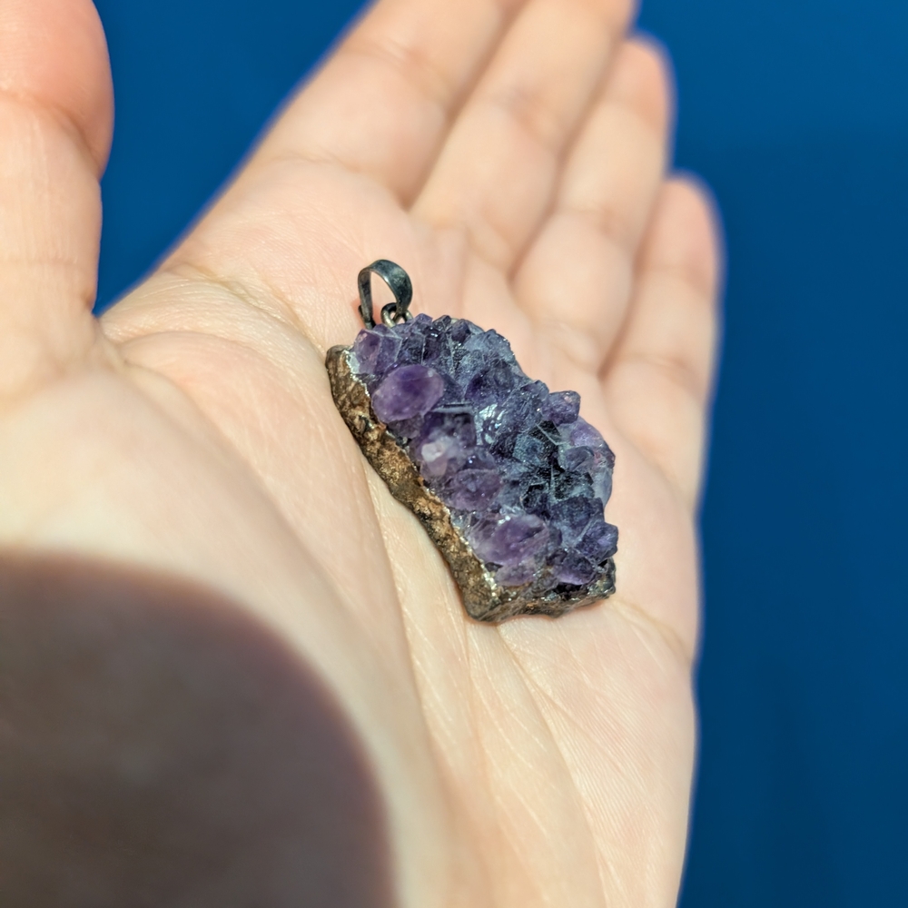 Amethyst Pendant Necklace